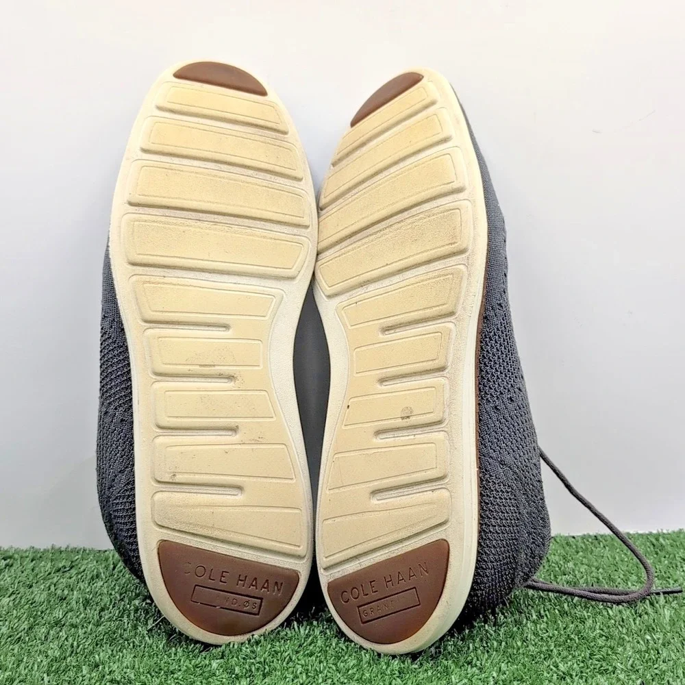 Cole Haan ØriginalGrand Stitchlite Shoes Mens 10 Grey Oxford Sneakers‎ C27961
